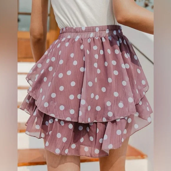 Polka Dot Skirt - Picture 7 of 8